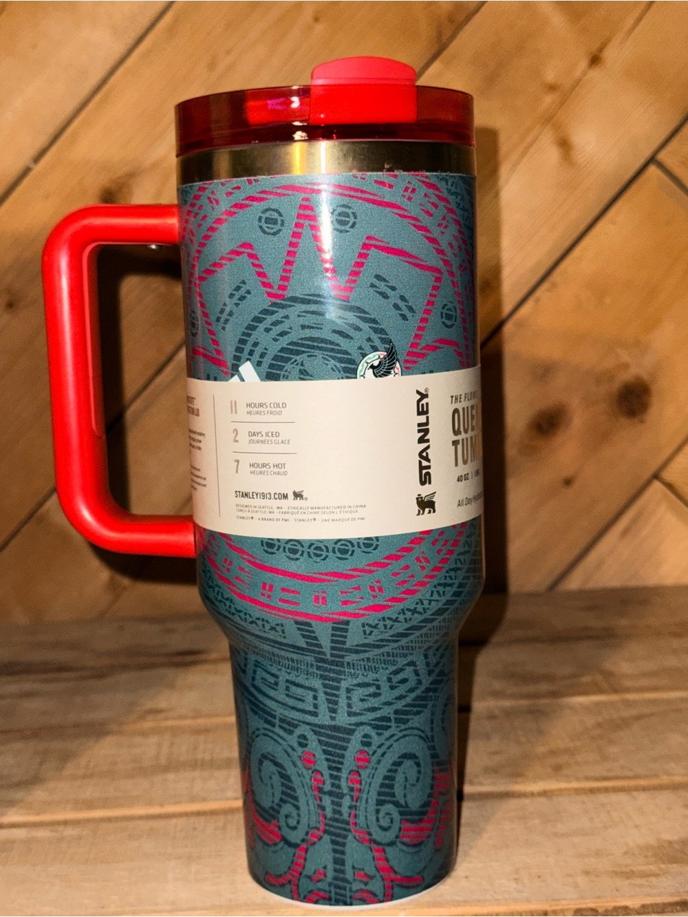 NWT  Mexico World Cup 2026 40oz Tumbler Set - Complete Kit - Picture 4 of 4